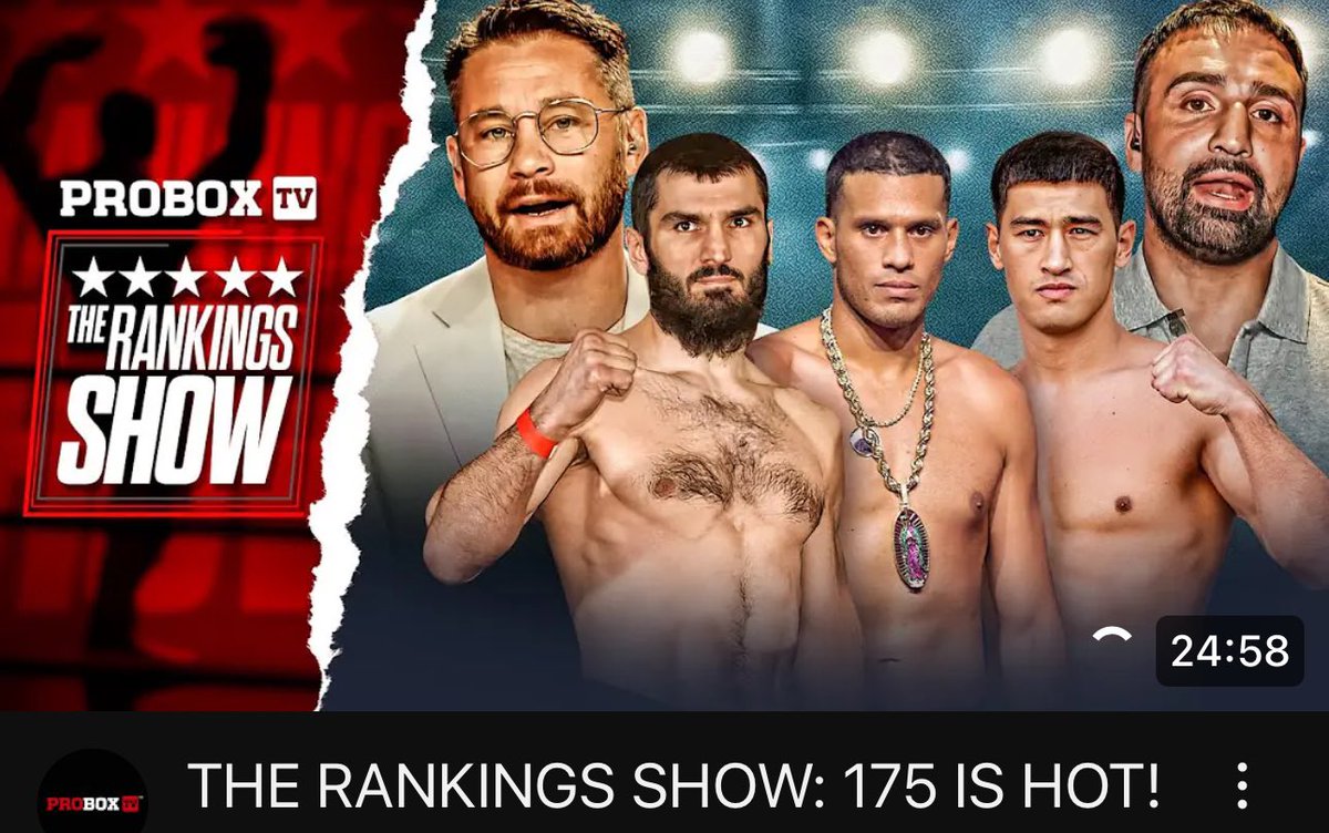 Jim Rodriguez aka JRod (@jrodshow) on Twitter photo THE RANKINGS SHOW: 175 IS HOT! youtu.be/llywsE1-emc?si… <a href="/ProBox_TV/">ProBox TV</a> <a href="/ChrisAlgieri/">Chris Algieri</a> <a href="/PaulMalignaggi/">Paul Malignaggi</a> <a href="/jimmysmithmma/">Jimmy Smith</a> THE RANKINGS SHOW: 175 IS HOT! youtu.be/llywsE1-emc?si… <a href="/ProBox_TV/">ProBox TV</a> <a href="/ChrisAlgieri/">Chris Algieri</a> <a href="/PaulMalignaggi/">Paul Malignaggi</a> <a href="/jimmysmithmma/">Jimmy Smith</a>