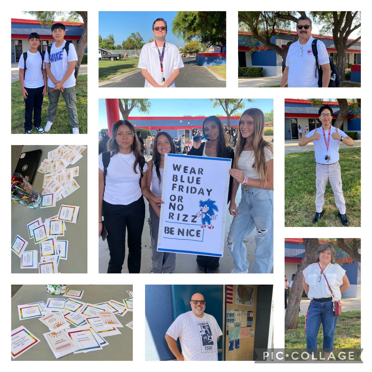 DAY 4 of Dude Be Nice Week - We wear WHITE to demonstrate our ENCOURAGEMENT of ALL our Panthers to DO and BE their best so that we can be a SAFE, HEALTHY, HAPPY &amp; ACADEMICALLY SUCCESSFUL Panther community.  #pantherpride #panthernation #pantherproud