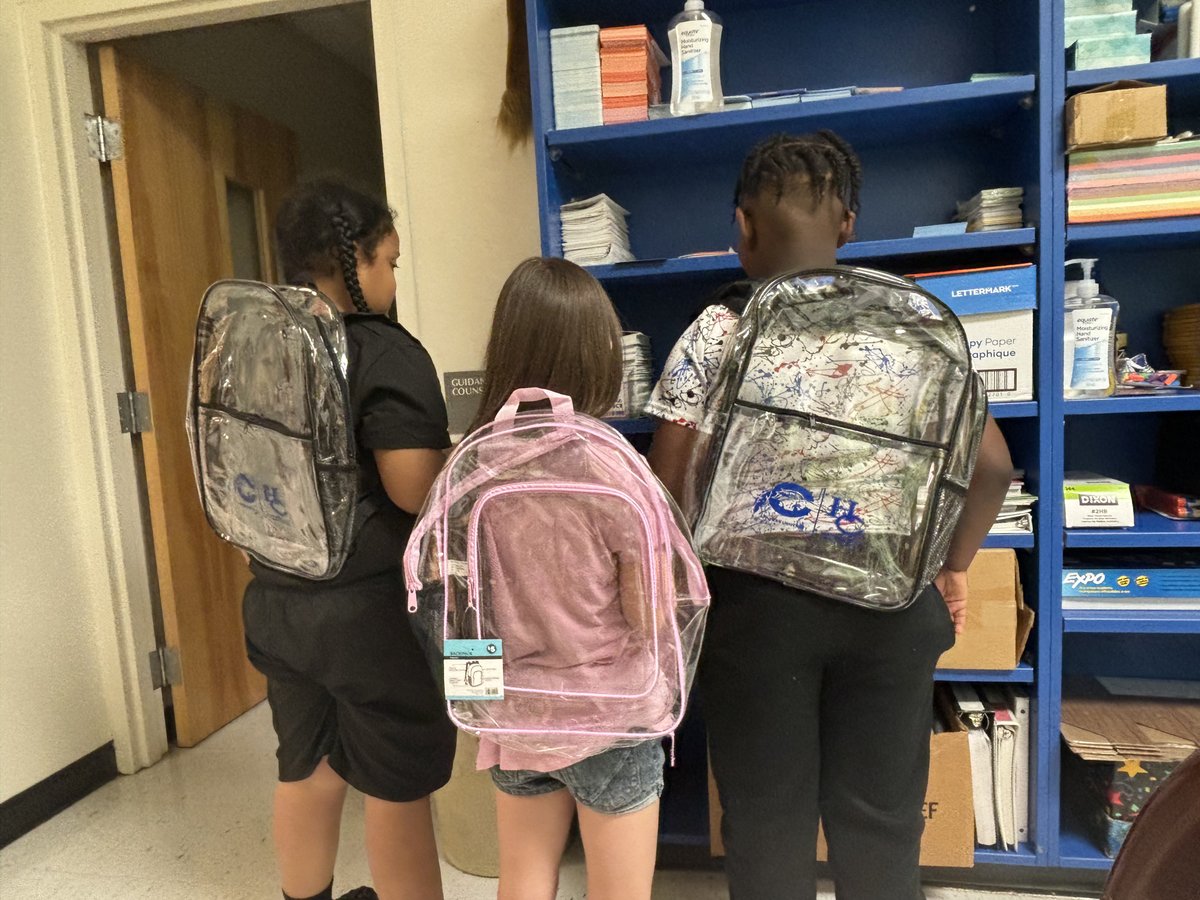 We want to extend our heartfelt gratitude to Chowan University for their generous donation of clear bookbags to Hertford County Public Schools. The students at Bearfield Primary School are especially appreciative of this kind gesture.