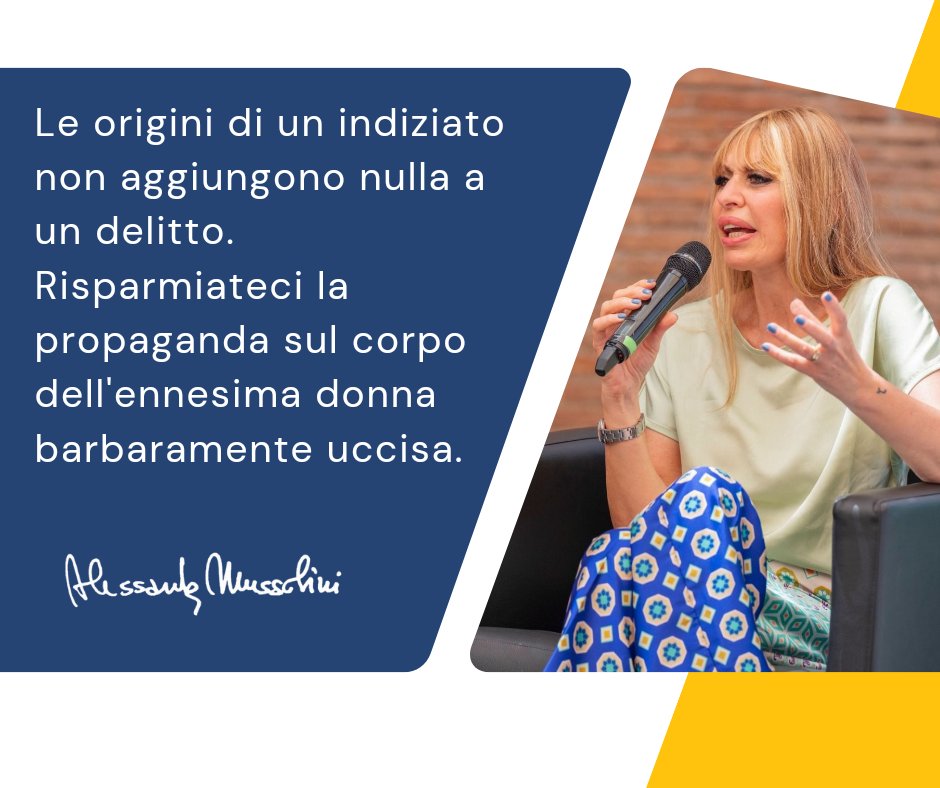 Alessandra Mussolini tweet media