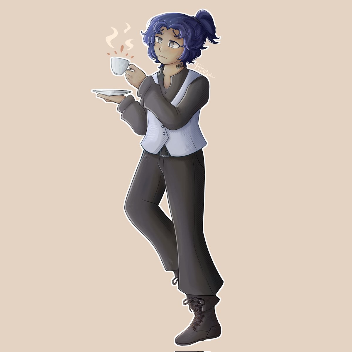 1st #Artfight attack - Glenn Richard-Park
Oc by : Lulu_James

Not my best drawing but I was still searching for a style, the next ones are better