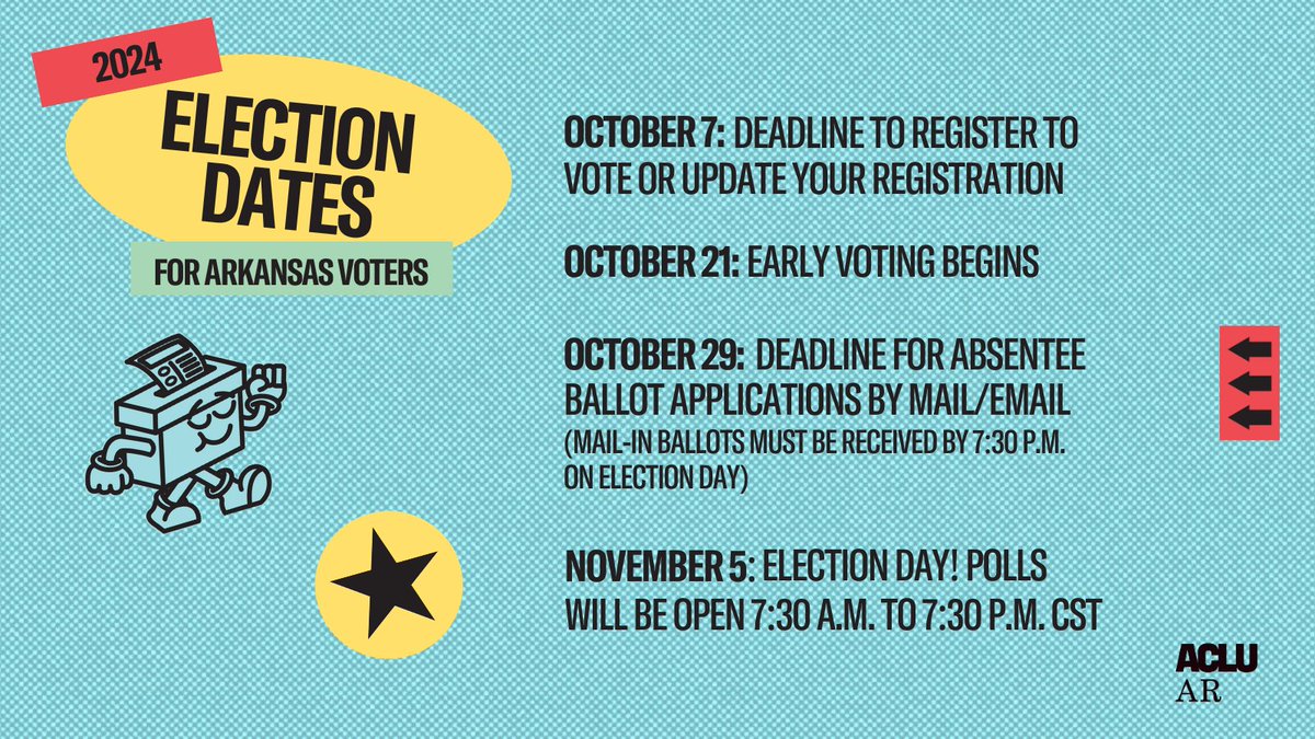 When Arkansans vote, democracy wins! 🗳️ Make your voting plan today: ➡️ voterview.ar-nova.org #arpx
