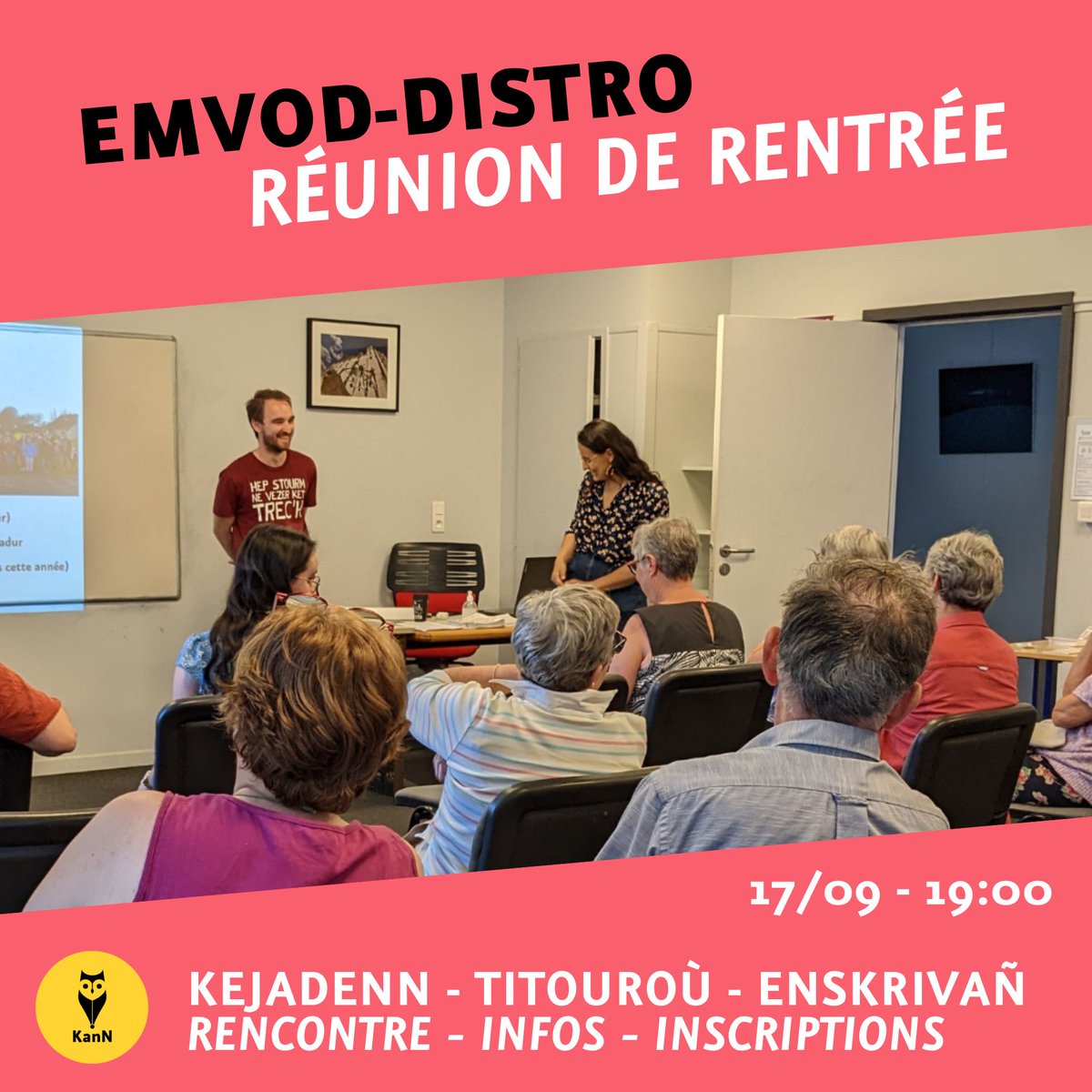 Cours de breton, inscriptions, réunion de rentrée... toute l'actualité de notre rentrée à lire dans notre newsletter : xm4i3.mjt.lu/nl3/UXv97qD4b5…
---
Kentelioù #brezhoneg, enskrivañ, emvod-distro... Nevezentioù hon distro-skol da lenn en hol lizher-kelaouiñ !

#Nantes