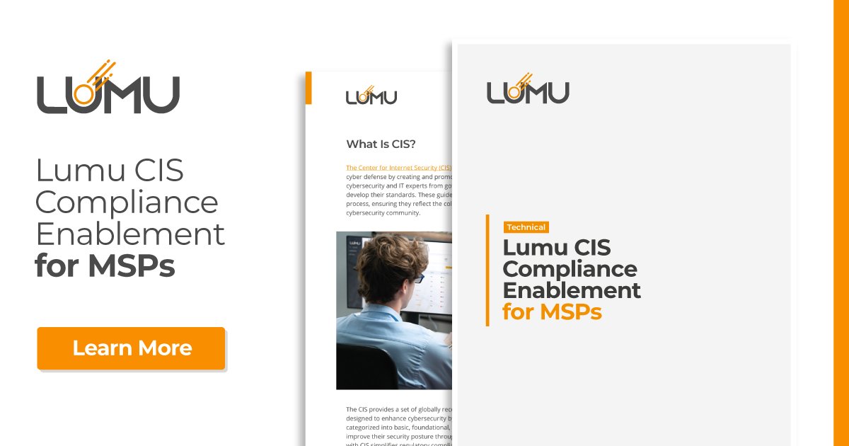 lumutech's tweet image. Learn how Lumu streamlines CIS Compliance for MSPs by addressing key security operations controls. Explore the benefits of adhering to CIS standards through our efficient approach.  &amp;gt;&amp;gt; zurl.co/Zjt3

#CIS #CISCompliance #MSP #Cybersecurity #NetworkSecurity