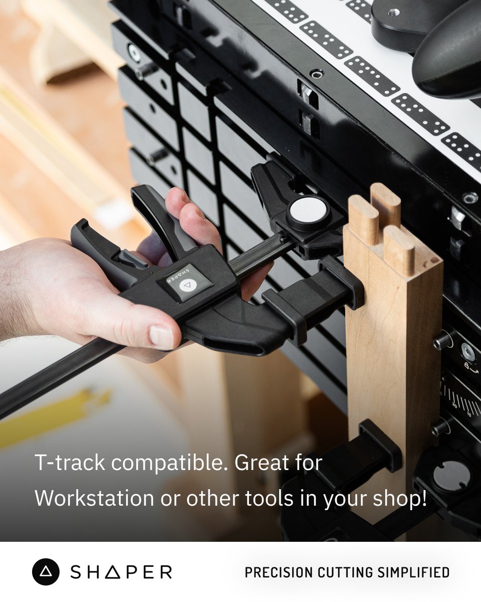 shapertools's tweet photo. 🔄 Meet Shaper’s NEW Reversible Clamps! 🔄

Switch from clamping to spreading with a simple push of a button! Each set includes two clamps designed to make your work easier and faster. 

Grab yours now at https://t.co/OagVJYqCVT

#shapermade #shaperorigin #clamps https://t.co/wpzVC10jYq