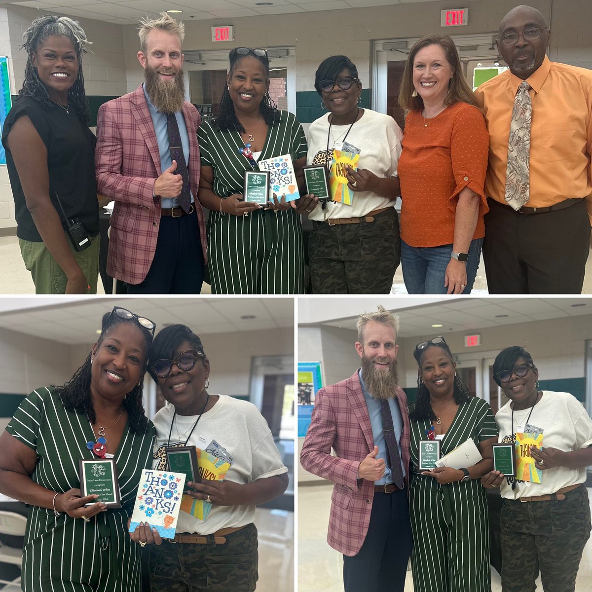 Isaac Lane Dragons JMCSS (@ilejmcss) on Twitter photo We would like to congratulate two people who make a daily impact on our childrenโs lives. Thank you for your hard work and dedication!
๐Teacher of the Month- Mrs. Lasandra Gill
๐Staff Member of the Month- Ms. Elizabeth White
๐#GoDragons <a href="/JMCSchools/">Jackson-Madison County Schools</a> <a href="/suptking/">Marlon D. King</a> We would like to congratulate two people who make a daily impact on our childrenโs lives. Thank you for your hard work and dedication!
๐Teacher of the Month- Mrs. Lasandra Gill
๐Staff Member of the Month- Ms. Elizabeth White
๐#GoDragons <a href="/JMCSchools/">Jackson-Madison County Schools</a> <a href="/suptking/">Marlon D. King</a>