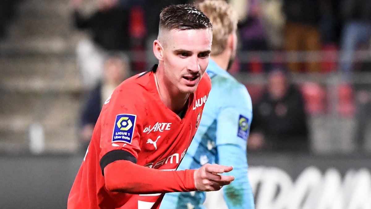 ROUGEmemoire's tweet photo. 🔴⚫️ Sur les 66 buts de Benjamin Bourigeaud avec le Stade Rennais, Nice fut sa proie favorite avec 5 buts marqués. #MerciBenjamin https://t.co/WibL9zqkuv