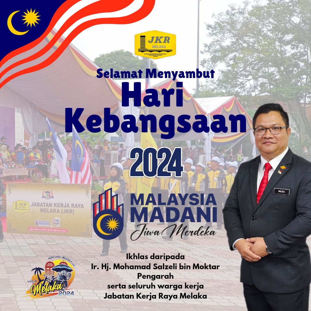 Selamat Hari Kebangsaan 2024! 🇲🇾

Marilah kita raikan Hari Kebangsaan yang ke-67 ini dengan menghayati erti kemerdekaan dan menunjukkan semangat patriotisme dalam setiap aspek kehidupan.

Malaysia Madani: Jiwa Merdeka

Merdeka! Merdeka! Merdeka!