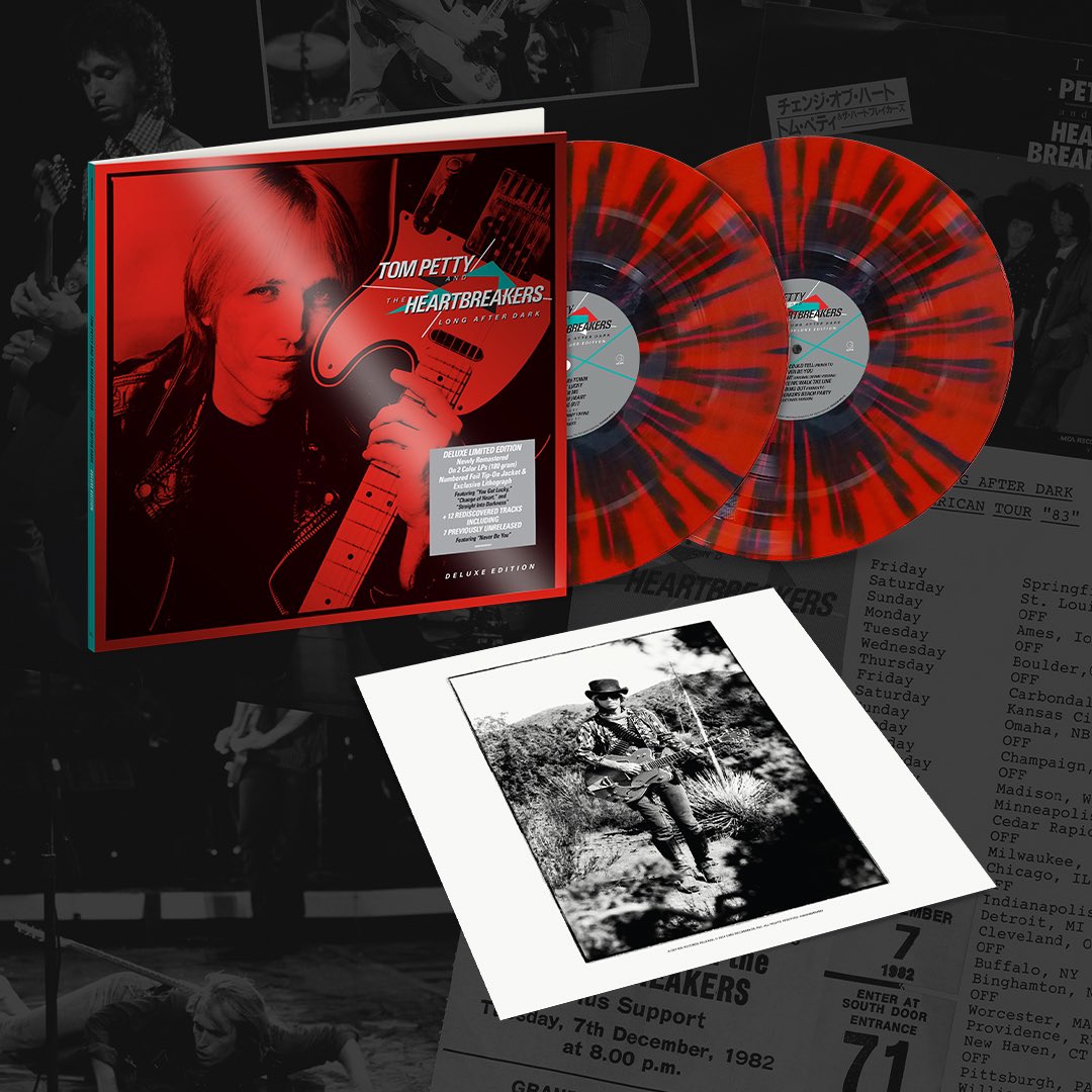 tompetty's tweet photo. Announcing the ‘Long After Dark’ Deluxe Edition out October 18 on Geffen/UMe! 

This expanded reissue features 12 unreleased songs, including 7 that were lost in the debate over the album’s original direction. Notable highlights include Tom’s version of “Never Be You”—which was a #1 country hit for @RosanneCash —“Don’t Make Me Walk the Line,” and an up-tempo version of “Ways To Be Wicked,” which was previously covered by Margo Price with Mike Campbell for ‘Petty Country’. 

Many of the additional tracks are taken from 1982-83 French TV sessions, including acoustic gems, “Turning Point” and The Everly Brothers influenced “Keeping Me Alive.” 

The 2LP expanded limited edition will be pressed on 180-gram color vinyl, housed in a numbered foil jacket and include an exclusive lithograph.

Pre-order/Pre-save now: https://t.co/NHQCnZ1AUq