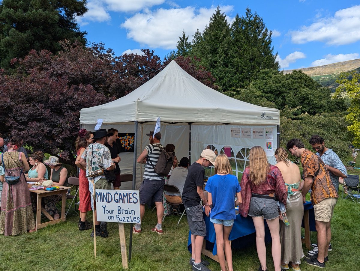 Do you ever think about what your brain does when it's solving a puzzle? Two weeks ago, I was at <a href="/GreenManFest/">Green Man</a> running “Mind Games: your brain on puzzles” in Einstein’s Garden alongside <a href="/CurlyFriedMaxMH/">Max Hughes</a>, <a href="/Eva_Higg/">Dr Eva Higginbotham</a> and <a href="/dralicemorrell/">Alice Morrell</a>