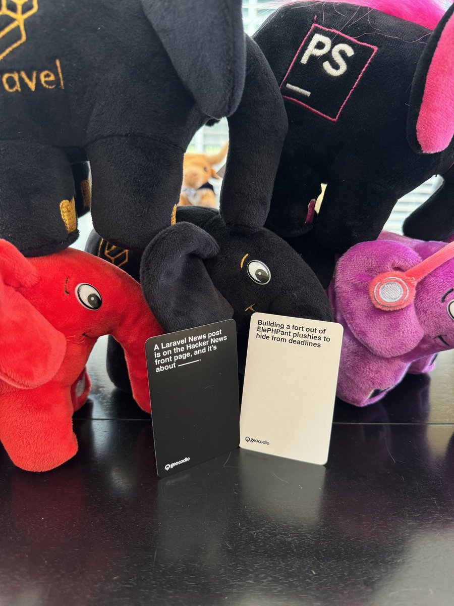 I must say the <a href="/Geocodio/">Geocodio</a> team made my day with this card being included. ❤️