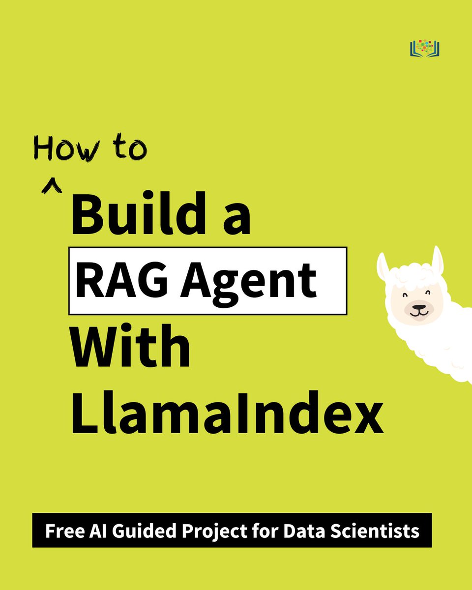 CognitiveClass's tweet image. Explore Retrieval Augmented Generation (RAG) with LLMs [Free Beginner guided project] 👇️

Using LlamaIndex, build a RAG application that retrieves from PDFs, HTML, and txt files. 

Access the full codebase:
🔗 l8r.it/qMkZ

#LLM #RAG #LargeLanguageModel #DataScience