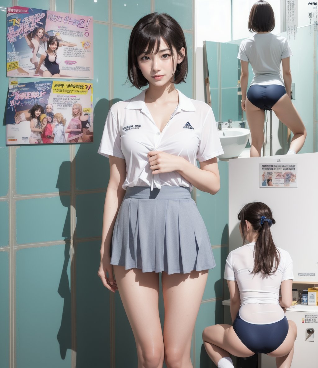urasandessu's tweet photo. 保健室と着替えと旋律法   #AI美女 #AIart #水着 #AIgirl https://t.co/zqZAMdQ5DC
