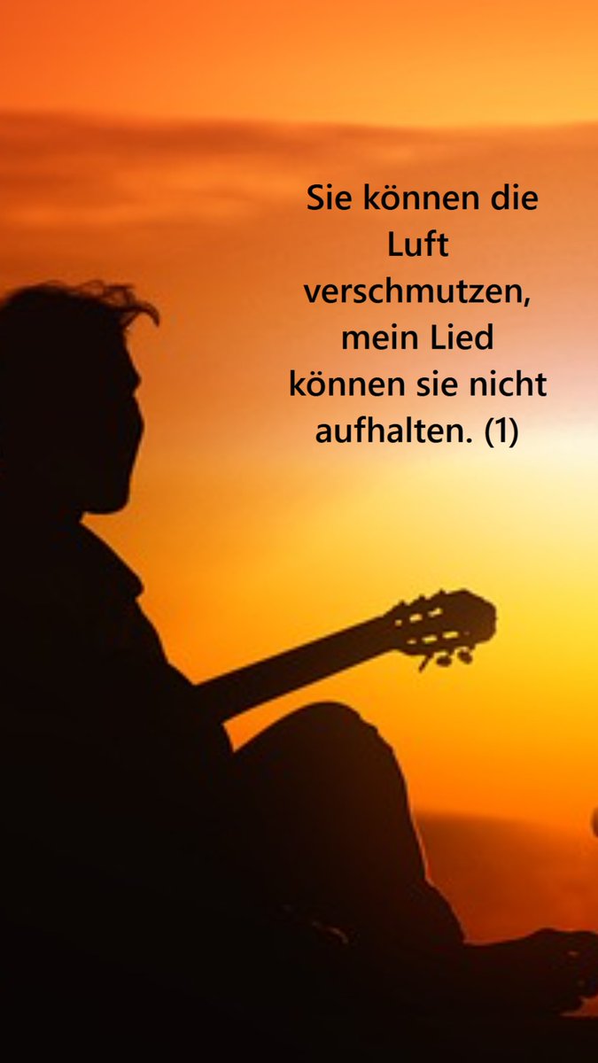 Luft. Luftverschmutzung. Lied(er). Gedicht(e).