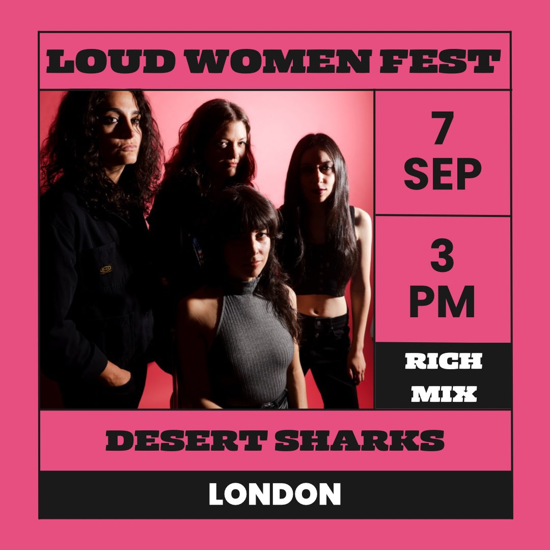 See you next weekend in London for <a href="/loudwomenclub/">💋 LOUD WOMEN 💋</a> Fest! 🇬🇧
Tix - eventbrite.co.uk/e/loud-women-f…