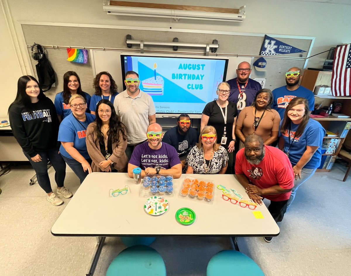 Anna Gausepohl (@mrsgausepohl) on Twitter photo Happy August Birthday to our wonderful 7th grade academy teachers who celebrated this month. 💙🧡 <a href="/RamseyMS_JCPS/">Ramsey Middle School</a> Happy August Birthday to our wonderful 7th grade academy teachers who celebrated this month. 💙🧡 <a href="/RamseyMS_JCPS/">Ramsey Middle School</a>