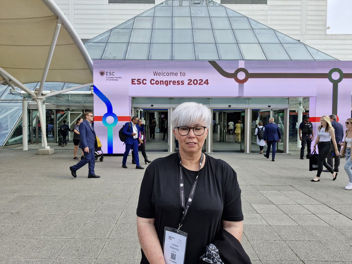 Day 1 #ESCCongress London #ICA #NonCardiacSurgery #PhDResearch <a href="/UlsterUniSoNP/">Ulster Uni Nursing and Paramedic Science💙</a> <a href="/ERNGuardHeart/">ERN GUARD-Heart</a> <a href="/Irishheart_ie/">Irish Heart Foundation</a> ❤️🌞