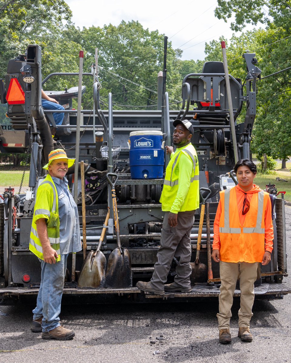 Working through the heat with dedication and a smile! Our team is proud to serve the city of Birmingham each day, making progress on this exciting project. Grateful for the opportunity to build a better tomorrow for our community.