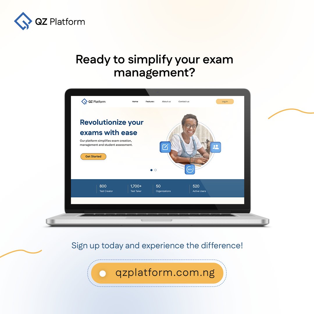 Qzplatform's tweet photo. Create exams with ease!

 Our platform’s intuitive interface allows you to build comprehensive assessments in just a few clicks. 

Learn more about how you can 
enhance your exam creation process.

#education 
#EducationMatters 
#EducationInnovation 
#assessmentcenter 
#Edutech https://t.co/w9yDevuU5m