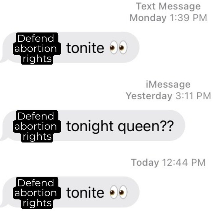 Everyday is a good day to defend abortion rights 😉