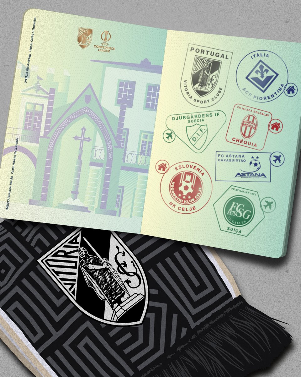 ✨ O passaporte europeu.

#EspíritoDeVitória • #UECL