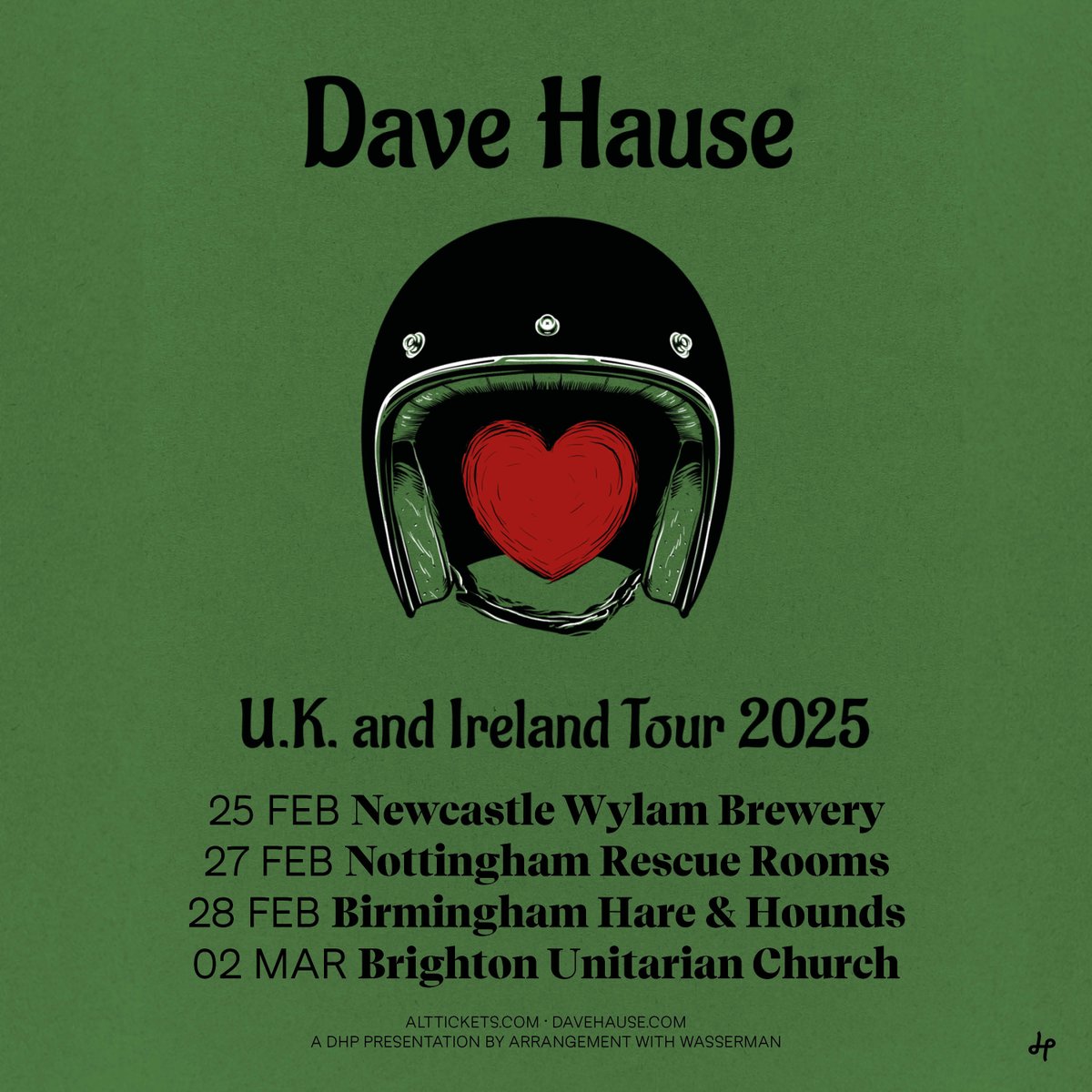 Get set... tickets are now on sale for <a href="/hausedave/">Dave Hause</a> in February 2025!

🎟️ Get yours at tinyurl.com/4m6zhhvt