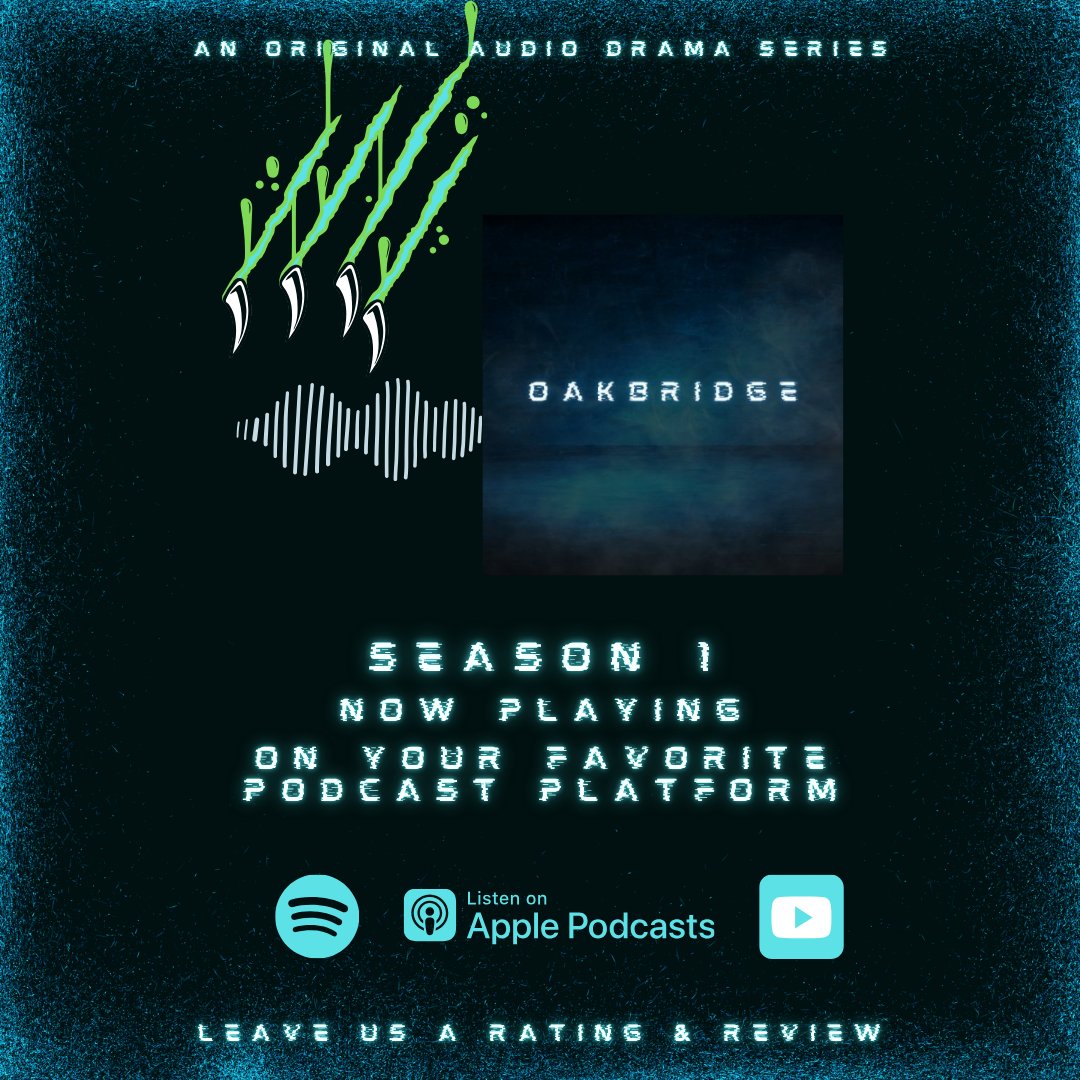 OakbridgeShow's tweet photo. What better way to kick off a 3 day weekend than to listen to #oakbridge S1 on repeat? 🤗 https://t.co/PGqUN8KQJP