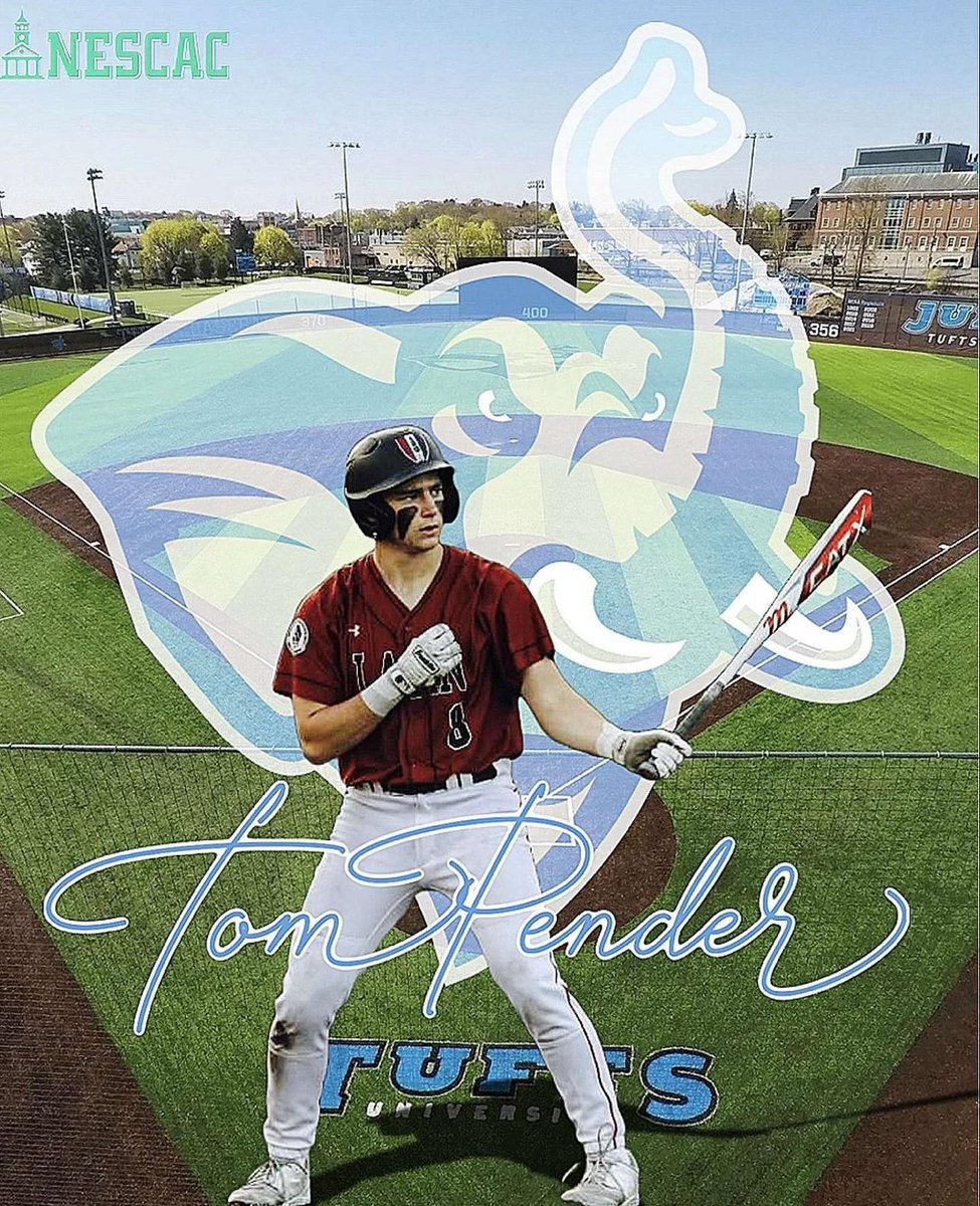 Congratulations to long time MDB Knight and 2025 Roxbury Latin baseball captain Tom Pender on his commitment to <a href="/TuftsBaseball/">Jumbo Baseball</a> 

<a href="/TPender2025/">Tom Pender</a> <a href="/RL_Athletics/">Roxbury Latin Athletics</a> <a href="/CoachMorrissey2/">Brendan Morrissey</a> <a href="/meduffy13/">Matt Duffy Baseball Academy</a>