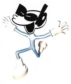 CharacterPost's tweet photo. Day 893 is #Dob, an alien who serves as a mascot for the band #DateOfBirth. He's also the protagonist of the video game #PlanetDob
Suggested by @cheez_catto https://t.co/uxUsuDqEF8