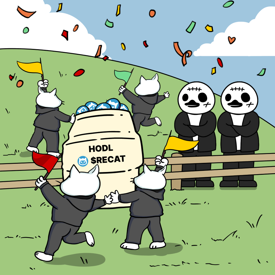 ReCat_SOL's tweet photo. HODL $RECAT 🫡

Purchase $RECAT now: https://t.co/wvOvTQA60S

CA: 9t6DikTCrFCaSQXP6bb4YbdspoPzPHhYVkLNprf65Edi

Chart: https://t.co/6sXlReVLI7

TG: https://t.co/KzNRjgfhYM https://t.co/3bdkRuEth0