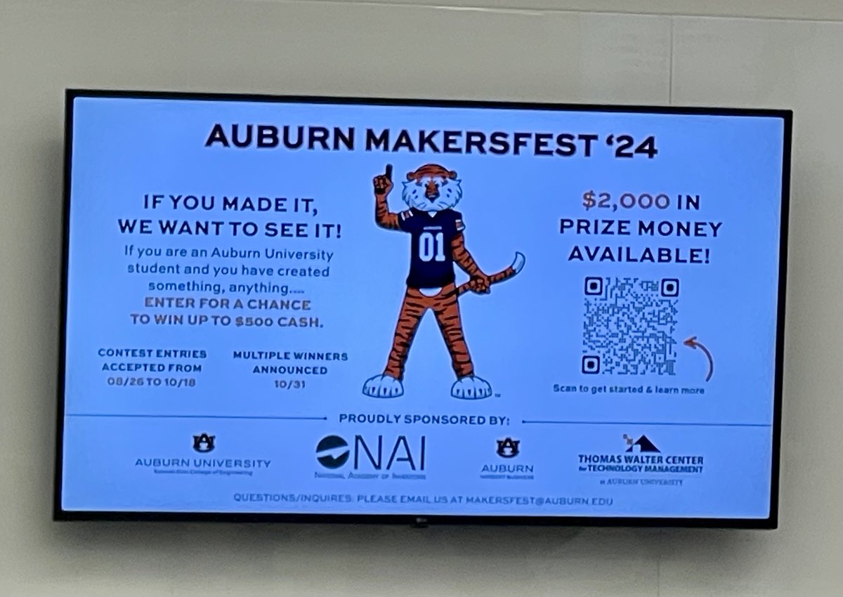 Auburn Entrepreneurship tweet media