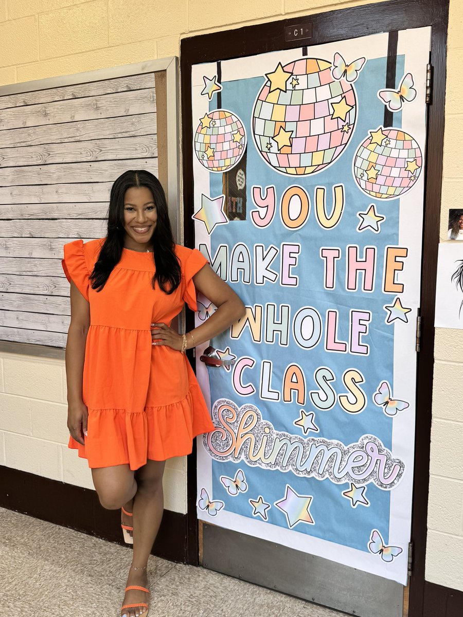 She made it through her first week! 2nd year 1st grade teacher… You got this!  #pgcpsproud