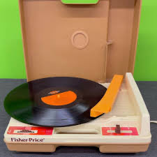 <a href="/carriemelago/">Carrie Melago</a> I have one of these in my classroom with tons of old 45s/LPs. And I even allow scratching, imagine that.