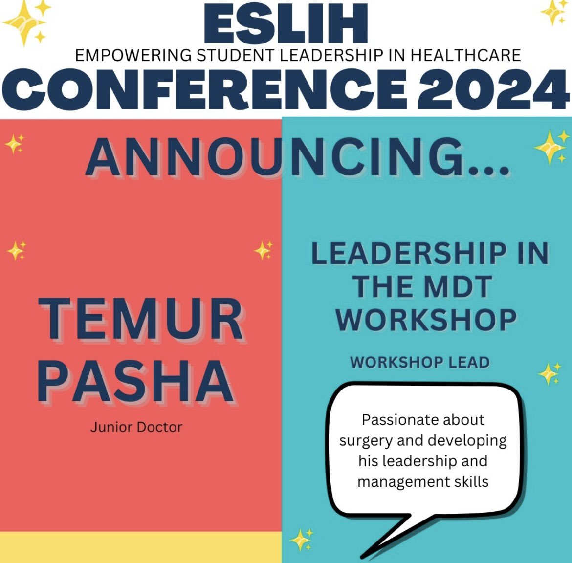 ESLIHConference's tweet image. The 1st of 6 (!!) amazing speaker announcements for this years ESLIH conference. 

But your tickets now at app.medall.org/event-listings…

@FMLM_UK