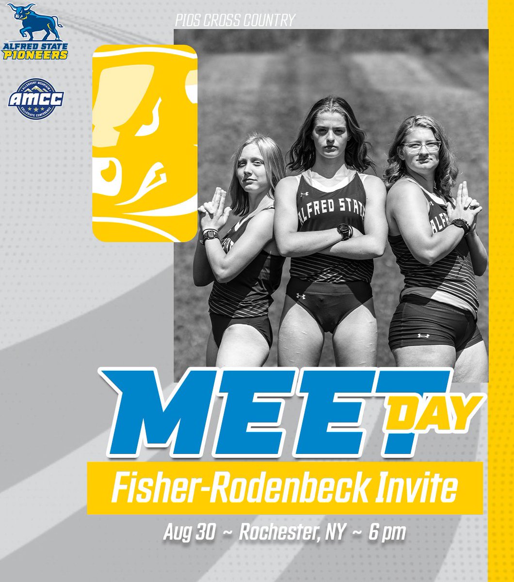 Cross-Country opens their year, up in Rochester at St. John Fisher!