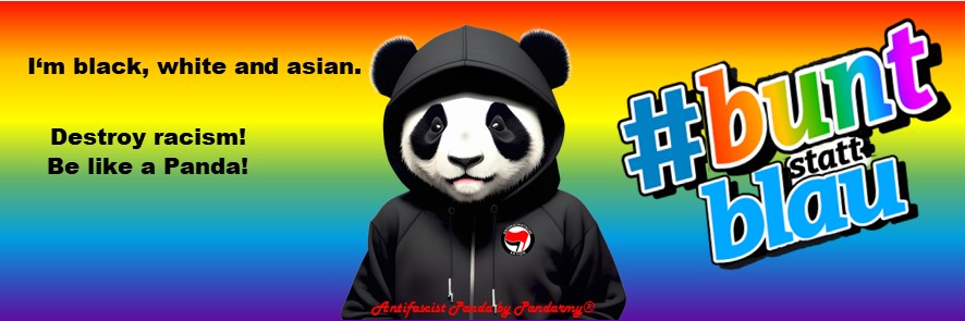 MaltusPanda's tweet image. Wenn ihr angesichts der #Landtagswahlen2024 Euer profil etwas aufpeppen wollt, könnt ihr gerne diese #Pandarmy-Vorlage verwenden. #buntstattblau
#Sachsenwahl #Thueringen #thueringenweltoffen #Brandenburg #Sachsen #Thueringen #fckafd #FCKNZS #wirsindmehr