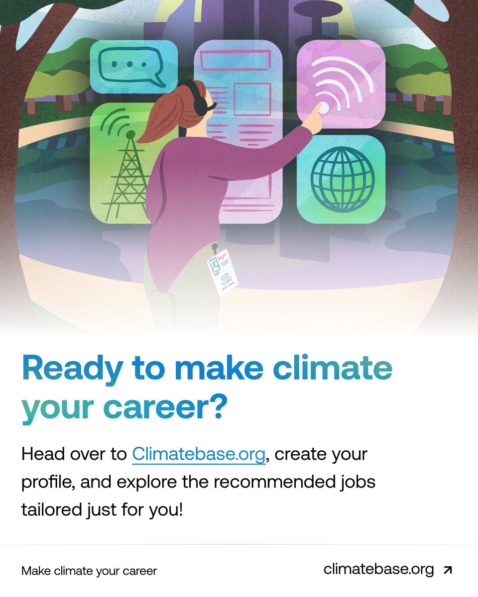 50,000. Jobs. Live. 😮

Climatebase is now the most comprehensive climate jobs platform in the world. With over 50K open jobs live, we’re officially the most used climate jobs platform on the internet. Your climate career starts here 🌍

What's new? You can now filter jobs by