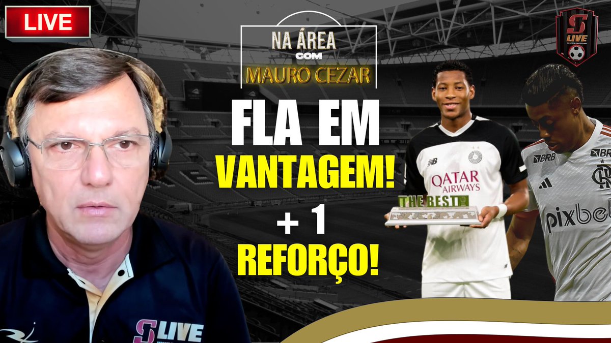 🚨ATENÇÃO! Nesta sexta-feira (30) - às 11hs - <a href="/maurocezar/">Mauro Cezar</a> / <a href="/AllanMadi/">Allan Abi Madi</a> e <a href="/leo_andrade1982/">LEO ANDRADE</a> estarão AO VIVO no programa 'NA ÁREA' debatendo:

👉 FLA ABRE VANTAGEM NA COPA DO BRASIL 
👉 MAIS 1 REFORÇO CHEGANDO!
👉 FLA AINDA DEVE TER SAÍDAS NA JANELA 
👉 QUEM JOGA CONTRA O