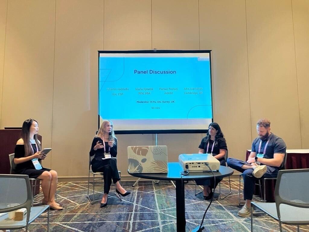 DuckietownAI's tweet image. It was a great pleasure to sponsor the InterAI workshop at IEEE RO-MAN 2024!

A big congratulations to the best paper awardees — your work is shaping the future of robotics!

🖥️ Visit our website - hubs.la/Q02N7Bh40

#robotics #robotautonomy #Duckietown #HRI