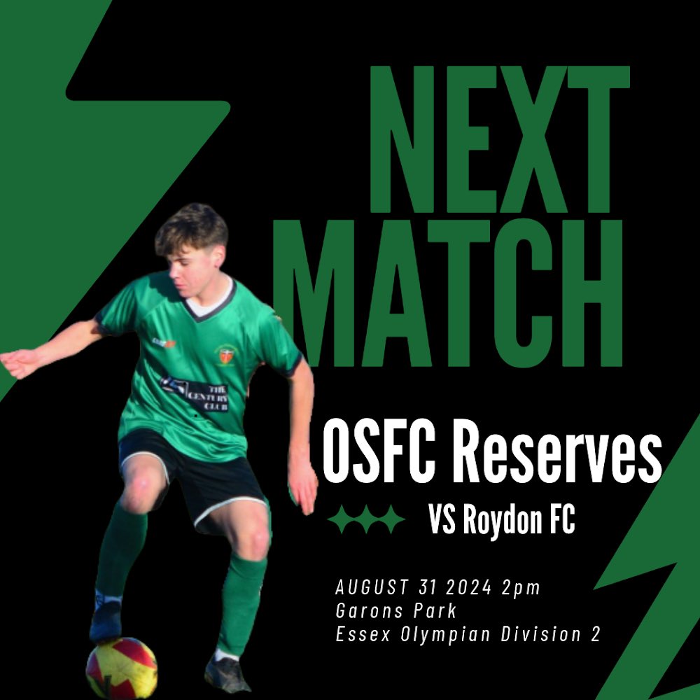OSFCReserves's tweet photo. Tomorrow afternoon we take on @roydonfc at Garons, looking to extend our unbeaten start to the season. 

Come over for a few beers and to chat to our resident bowling ball of a man who was sent off last week. 

#NeverARed #UTG #UTOB https://t.co/FDEqtFmjCv