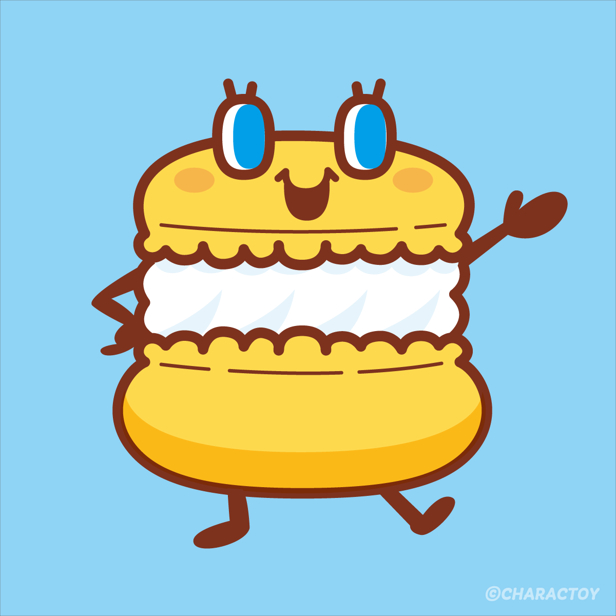 charactoy's tweet photo. かわいいマカロンのキャラクター
#キャラクター #かわいい #ポップ https://t.co/rBX05KiEeT