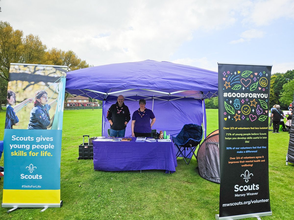 Mersey Weaver &amp; Cheshire Scouts were out and about at <a href="/YouthFederation/">Youth Fed</a> #Summerfest at Runcorn yesterday. 

We spoke about all things Scouts, how to get involved and have some fun &amp; to make a difference to local communities!

We shared details of upcoming new sections &amp; groups!