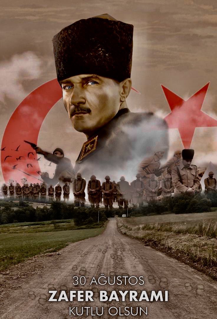 “Mutlak muvaffak olacağız !”

Gazi Mustafa Kemal ATATÜRK ve silah arkadaşlarına, bu topraklar için canını hiçe sayan kahraman vatan evlatlarına saygı ile…

Bayramımız kutlu olsun. 🇹🇷

#30AgustosZaferBayramı