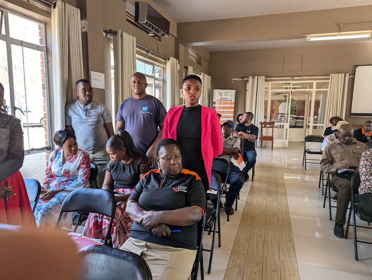 GenderZimbabwe's tweet photo. #ZGC Matabeleland North Provincial Gender Forum at Baobab Hotel Hwange District, with the pleasure of our esteemed commissioners. #womenzw #genderzw #genderforum2024 #genderforumzw #nationalgenderforum2024 #NGF2024 https://t.co/fVEJpC0Fbt