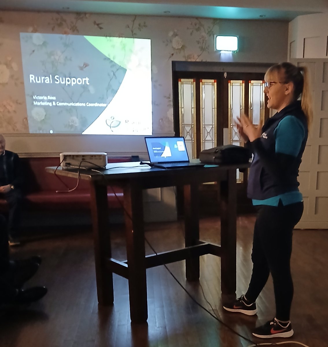 Our Marketing &amp; Comms Coordinator Victoria had the privilege of presenting to the Bann Maine West Community Group about all things Rural Support. Not only was there craic &amp; banter to be had; everyone enjoyed a delicious breakfast together also. Thanks to the group for having us