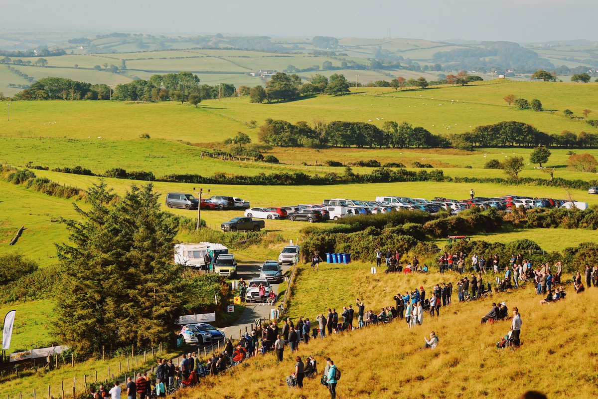 BRCrally's tweet photo. Good morning! ☀️

Crowds are out in force for the Free Practice session this morning!

Qualifying will be streamed 🔴 LIVE at 11:00 BST on the Facebook page.
 
#BRC #BRCRally https://t.co/T01qRqQOhq