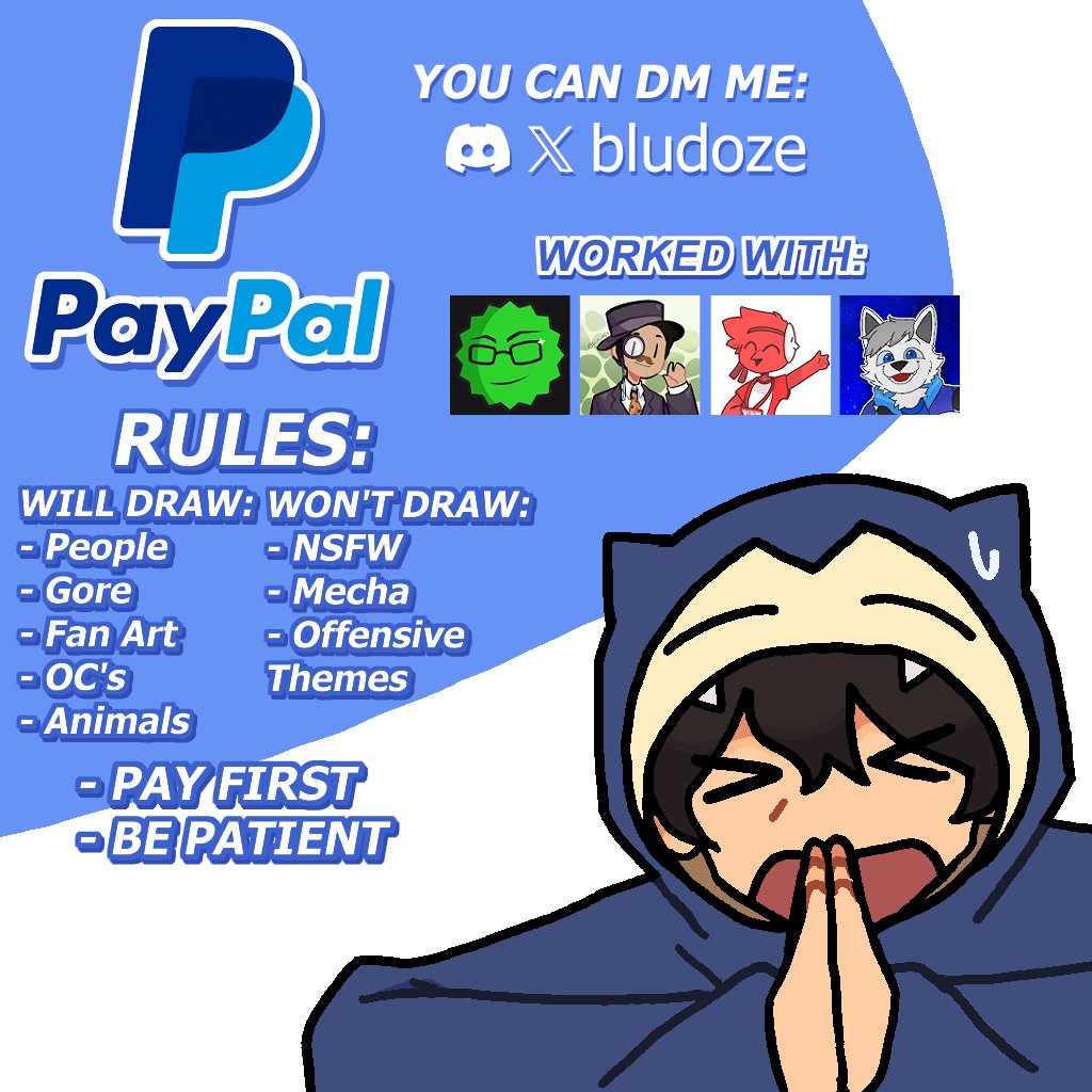 bludoze (COMMISSIONS OPEN) tweet media