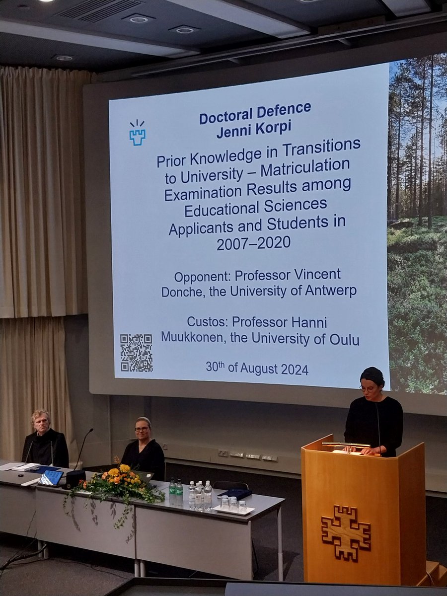 This time for Jenni to defend her great work!