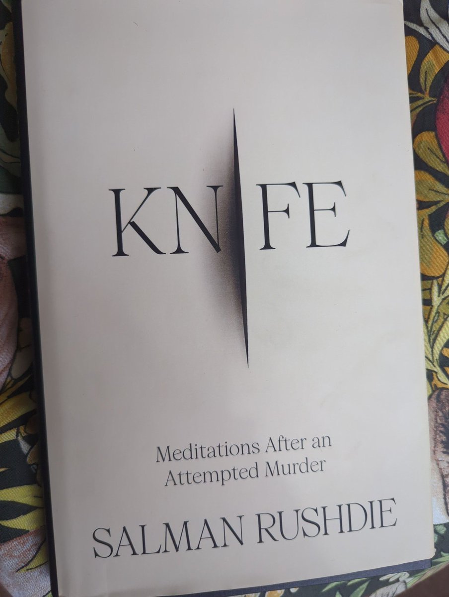 Dr Maria Kordowicz (@mariakordowicz) on Twitter photo <a href="/SalmanRushdie/">Salman Rushdie</a> stunning, powerful, indefatigable.
For me, the takeaway was how the potential for healing lies within us all, and is found in the day to day, in the beauty of the mundane, in the relational, if only we choose to love. <a href="/SalmanRushdie/">Salman Rushdie</a> stunning, powerful, indefatigable.
For me, the takeaway was how the potential for healing lies within us all, and is found in the day to day, in the beauty of the mundane, in the relational, if only we choose to love.