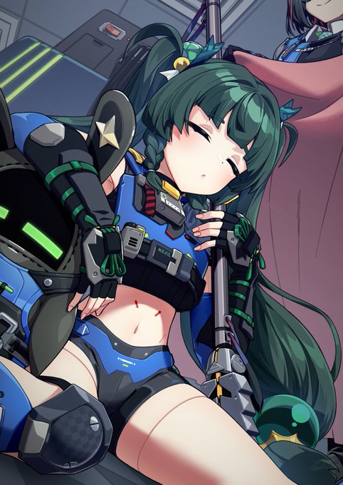 #ゼンゼロ #新エリー都を盛り上げよう #青衣
充電中…⚡🔋⚡ 